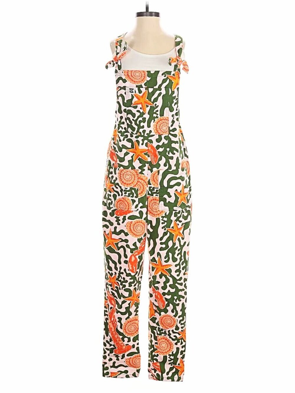 NWOT Lucy & Yak Organic Twill Dungarees - UK 8 Reg - Picture 3 of 5